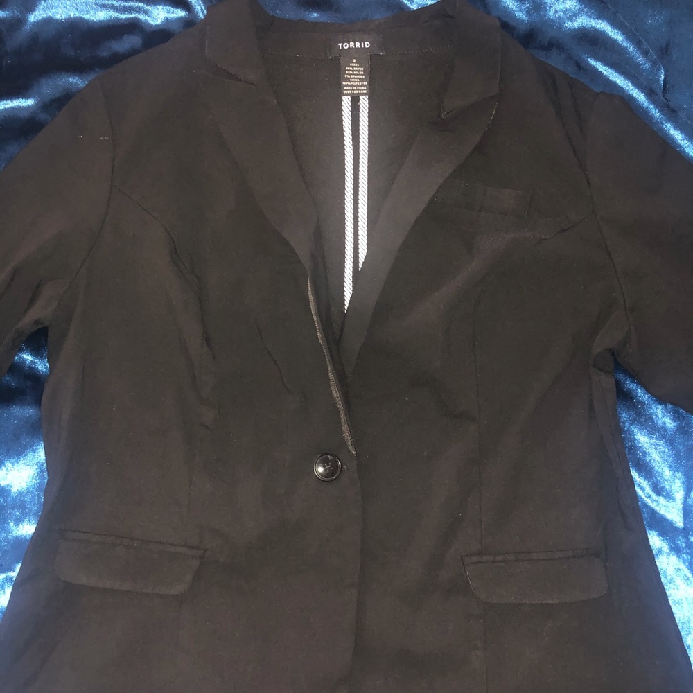 Torrid Black Blazer